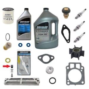300 HOUR CUSTOMIZED MAINTENANCE KIT MERCURY / MARINER 25 / 30 HP & OIL