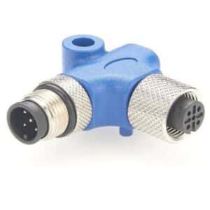 M12 90-Degree Elbow Connector PCM-0464-M