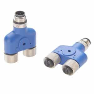 M12 Y Splitter Adapter PCM-0689