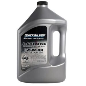4L MERCURY QUICKSILVER HIGH PERFORMANCE ENGINE OIL SAE 25W-40 8M0086227